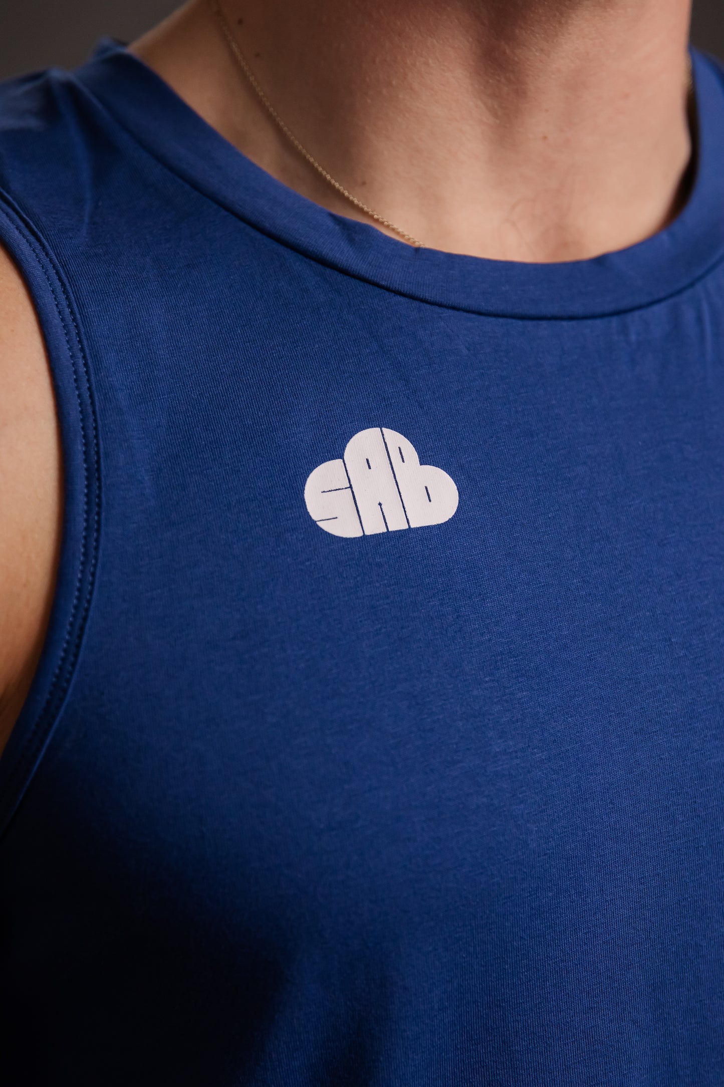 Elevate Blue Tank Top