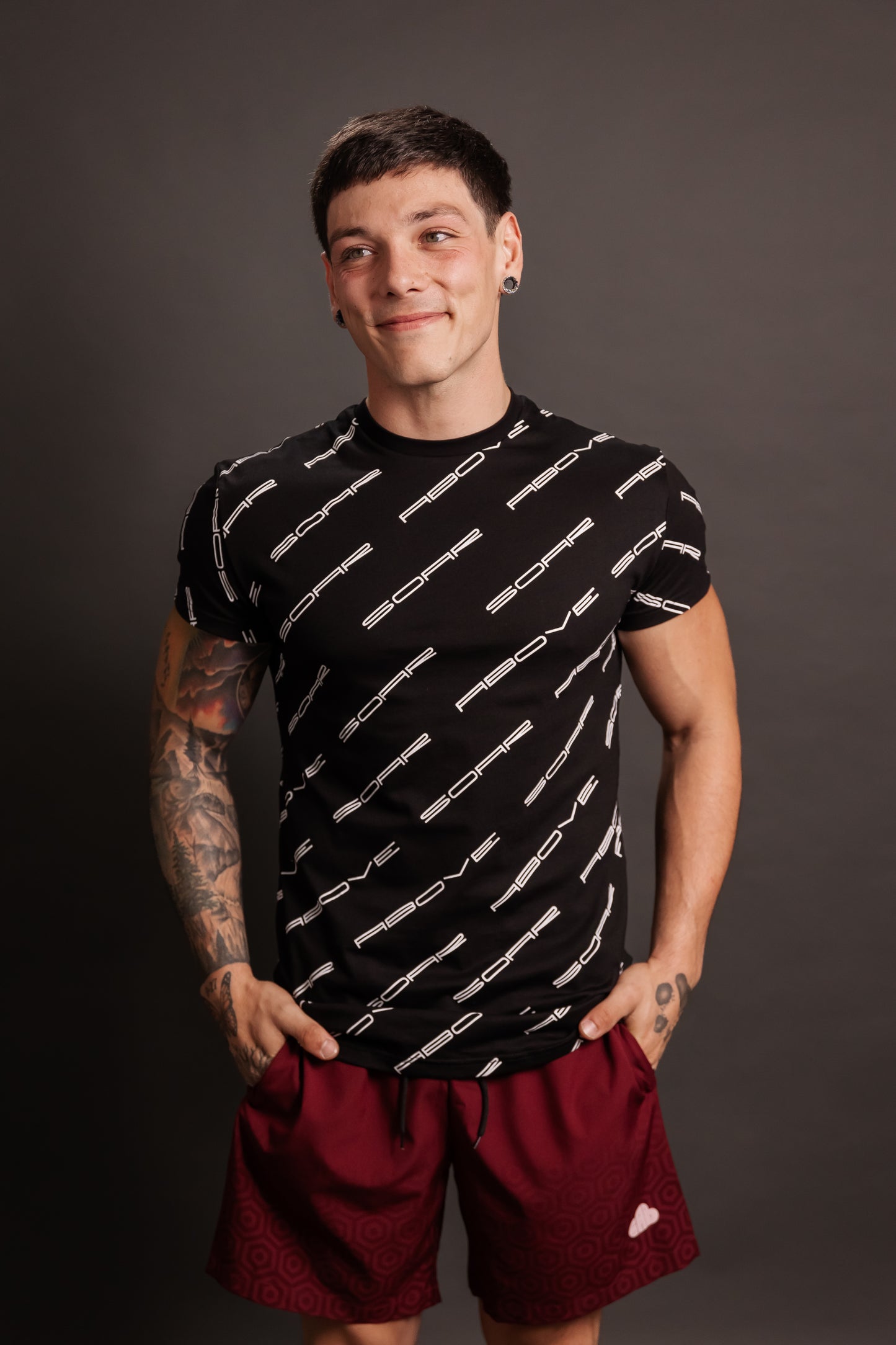 Core Black Crossword T-Shirt (Unisex)
