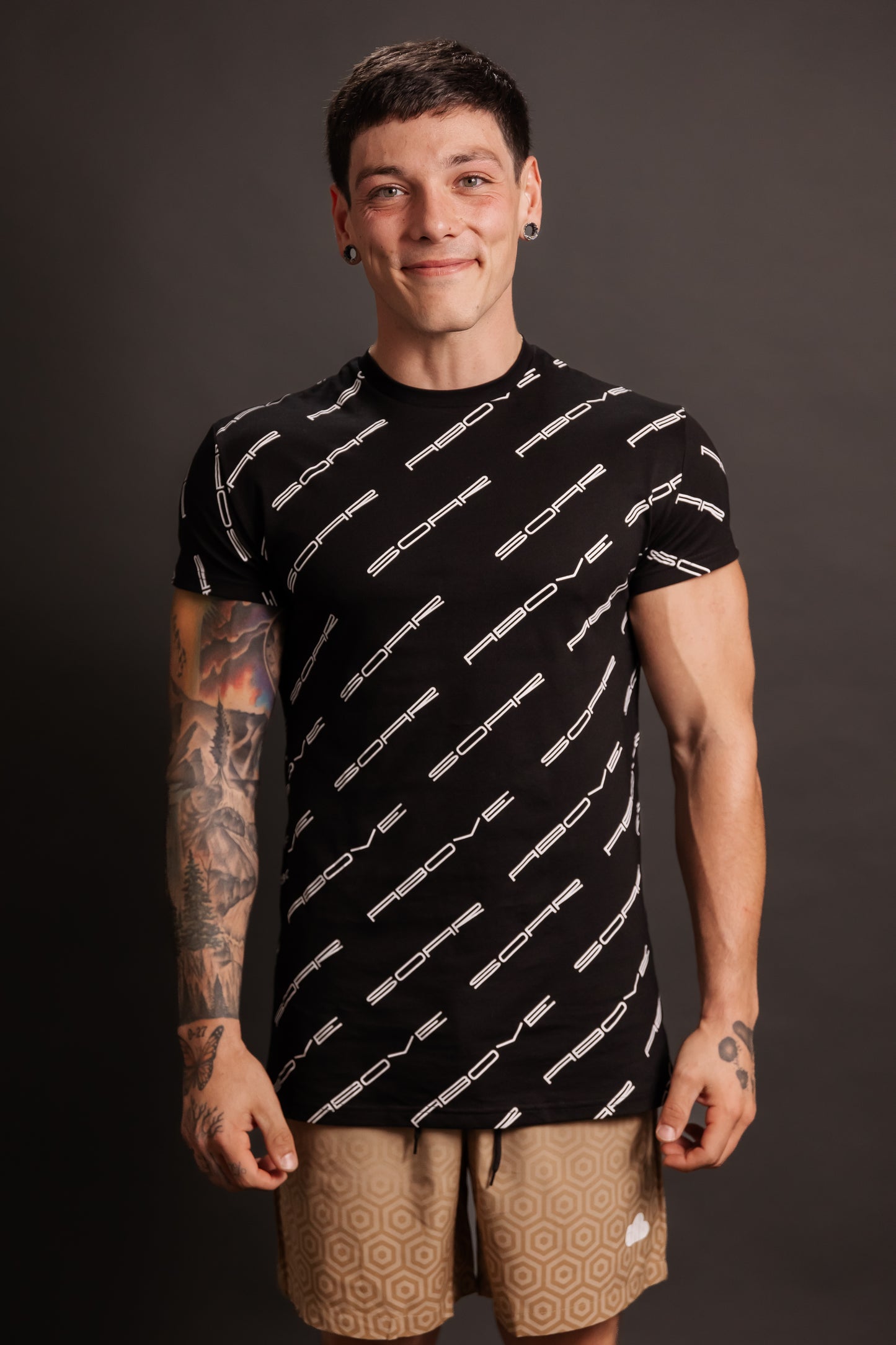 Core Black Crossword T-Shirt (Unisex)