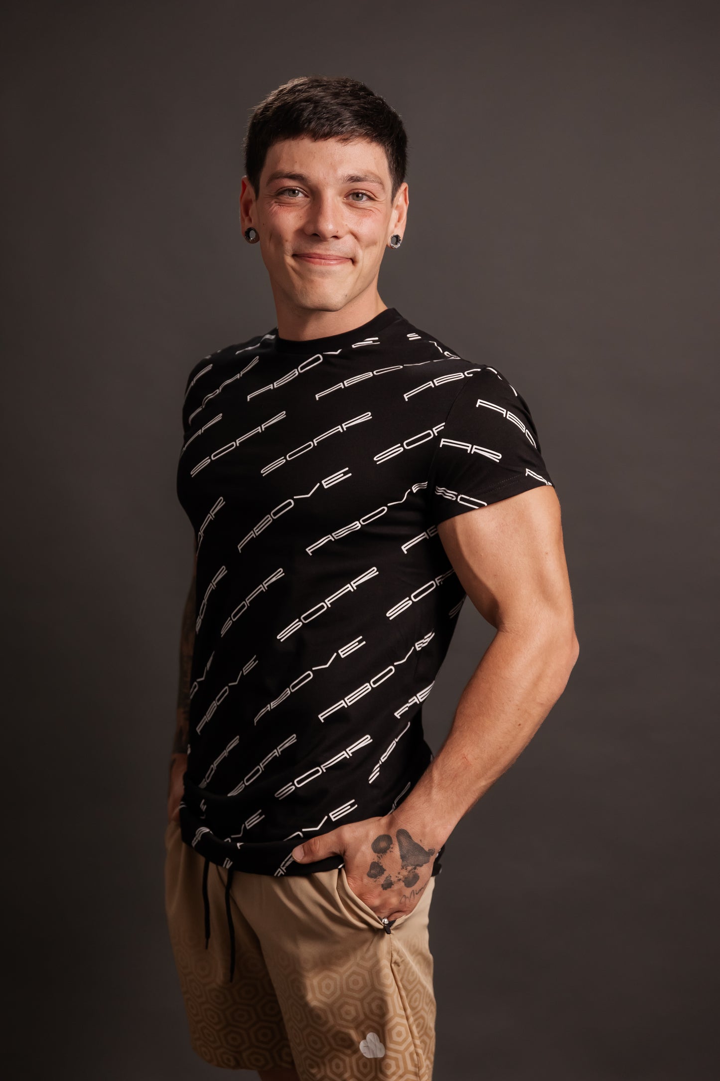 Core Black Crossword T-Shirt (Unisex)