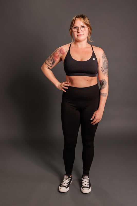 Core Black Seamless Leggings