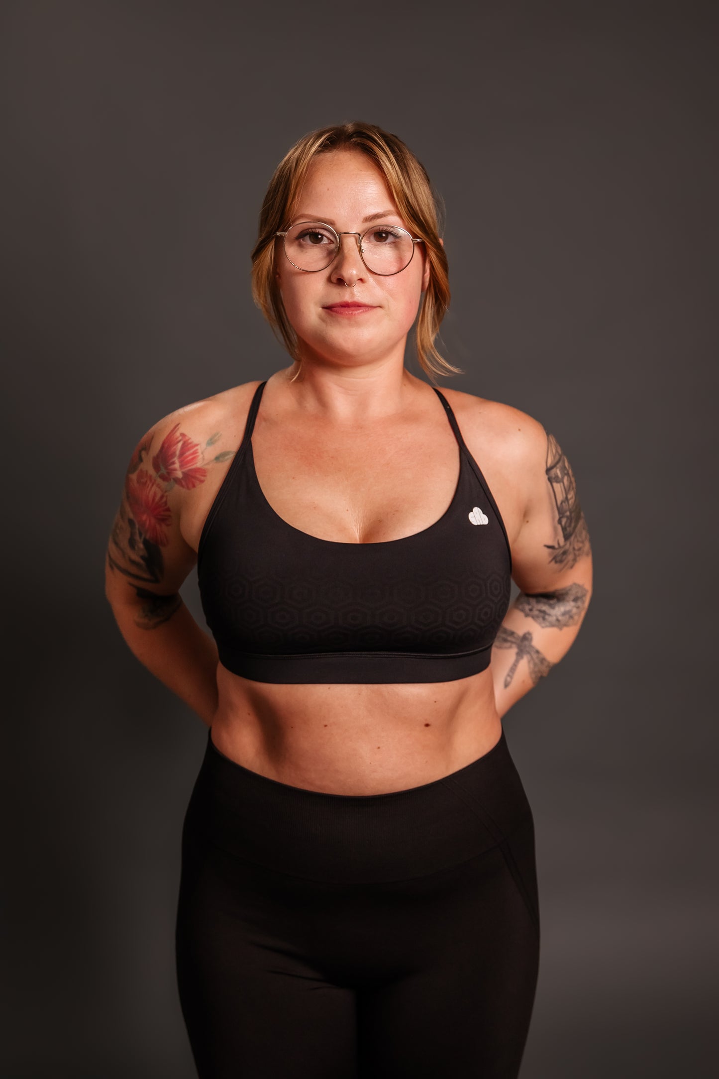 Core Black Seamless Sculpt Bra