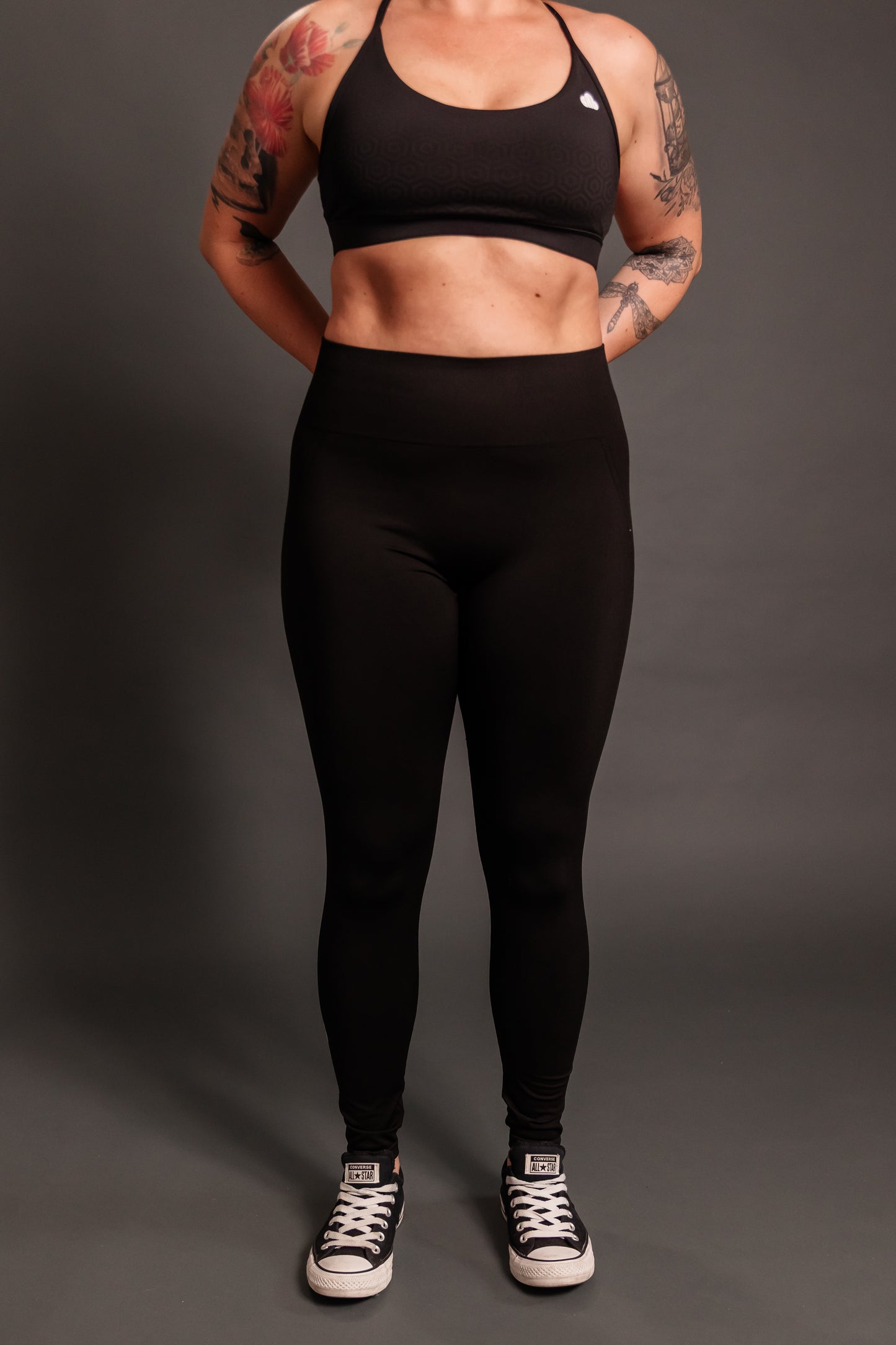 Core Black Seamless Leggings