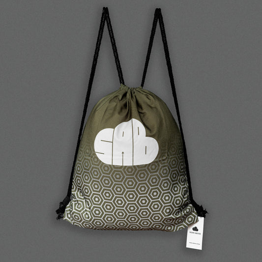 SAB Oversized Drawstring Gym Bag (Recovery Green)