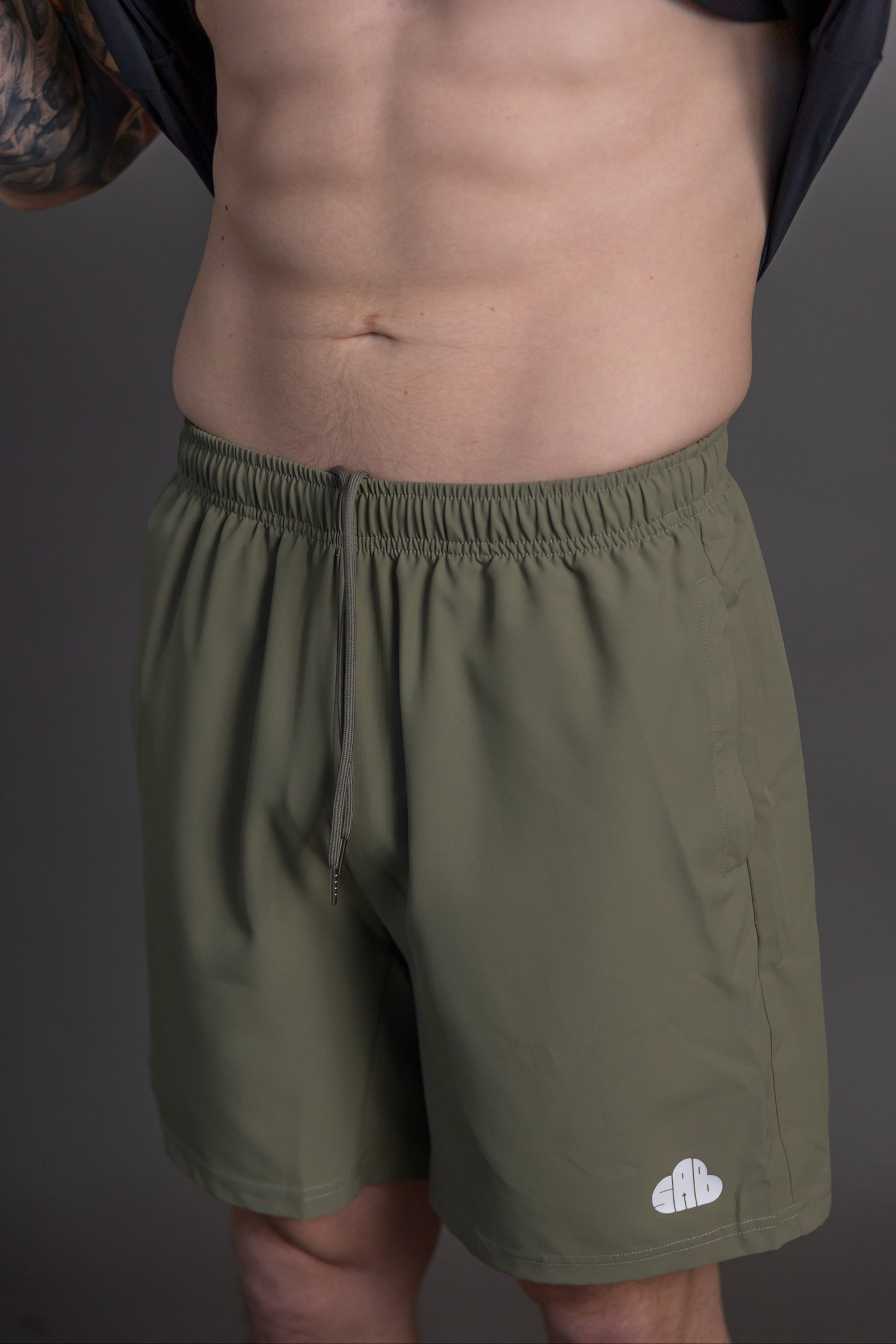 Ascent Olive Shorts