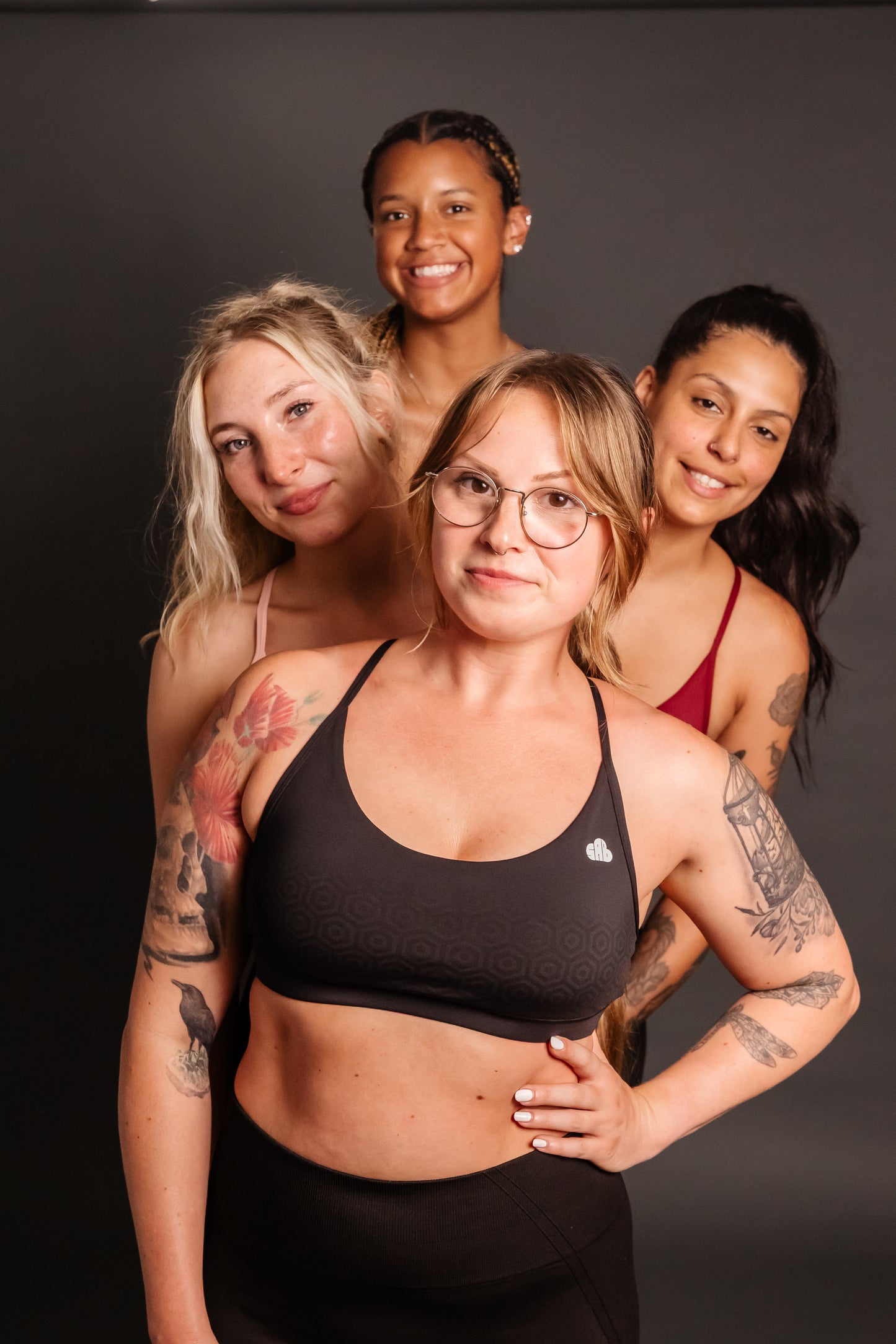 Core Black Seamless Sculpt Bra