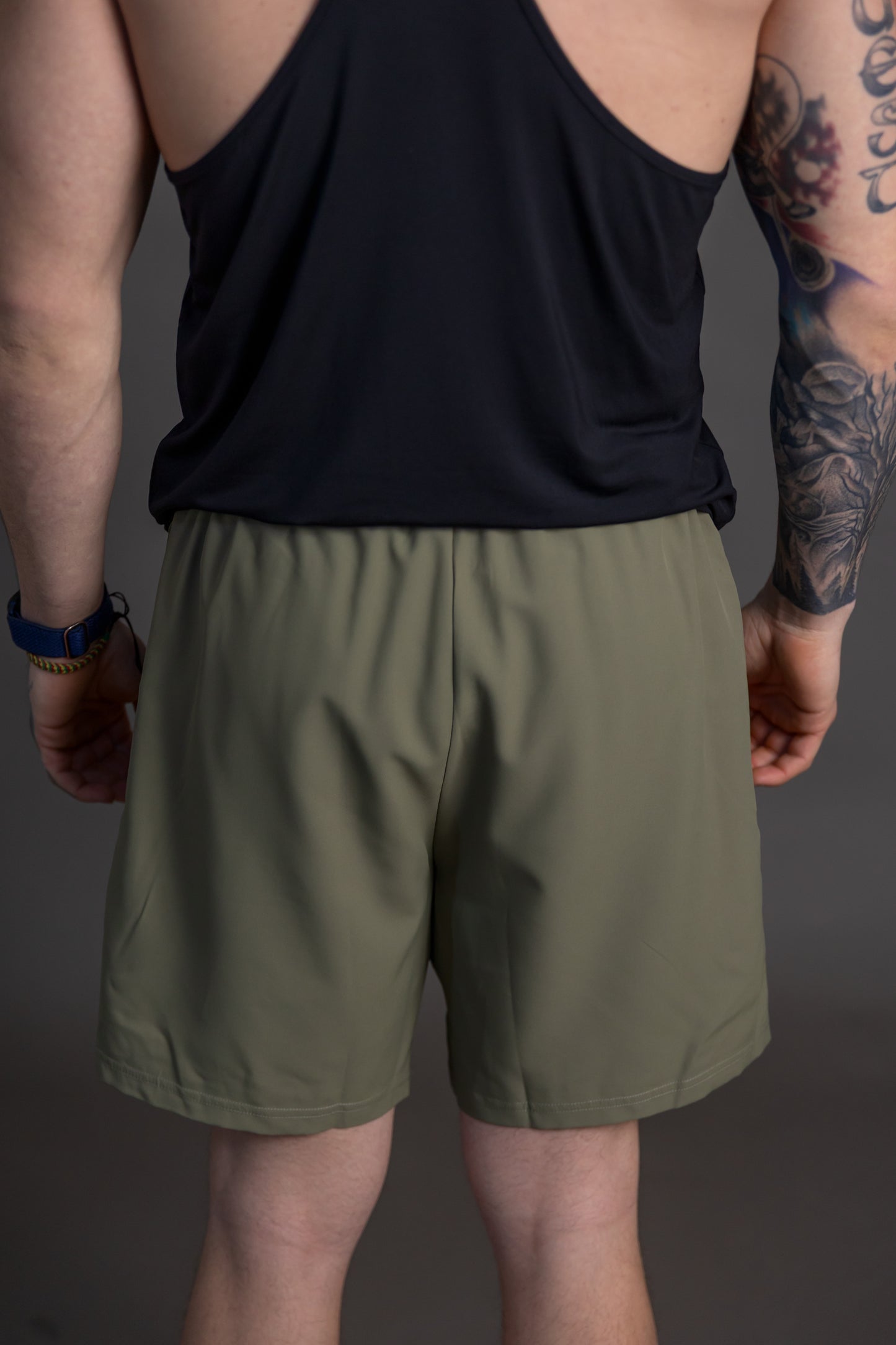 Ascent Olive Shorts