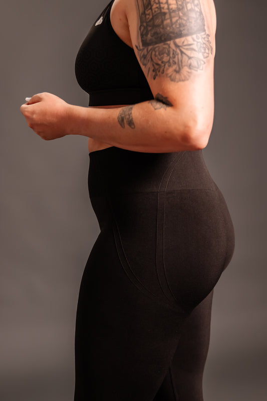 Core Black Seamless Leggings