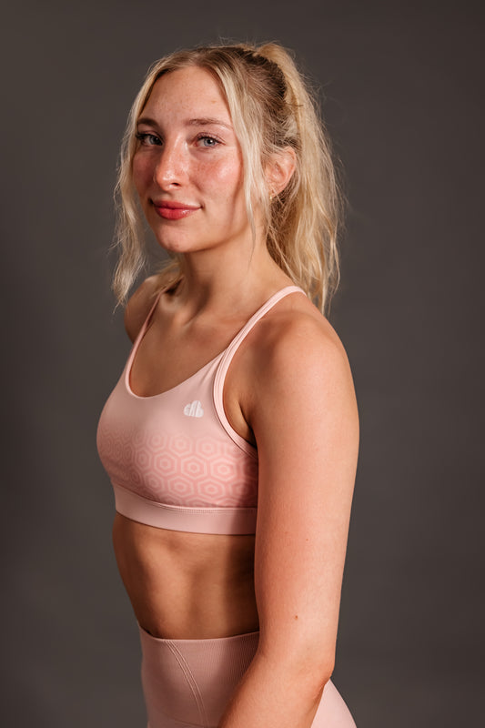 Power Pink Seamless Sculpt Bra